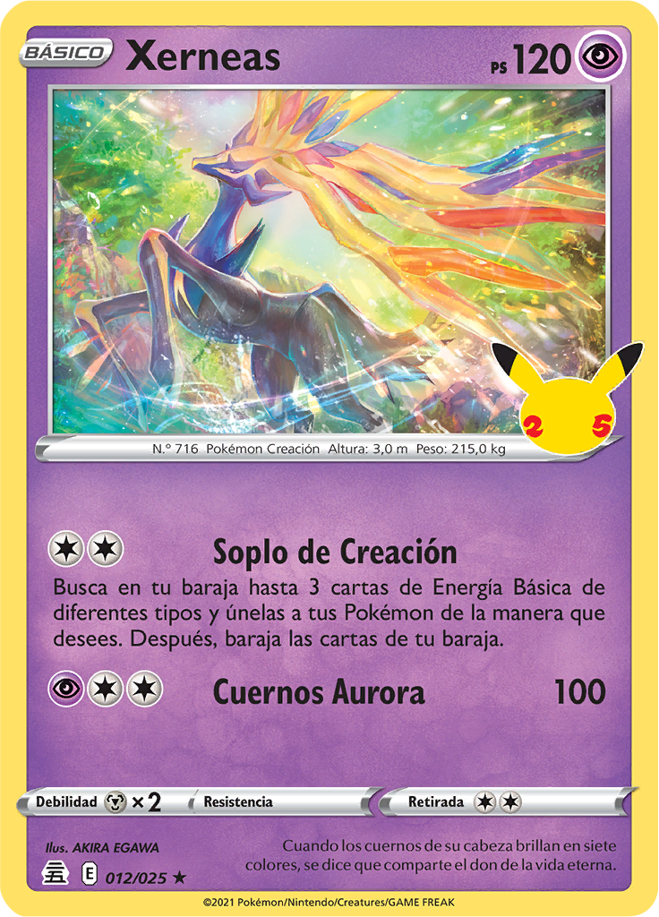 Xerneas Celebraciones TCG WikiDex La Enciclopedia Pok mon