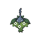 Imagen de Wormadam planta variocolor en Pokémon Diamante y Pokémon Perla