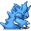 Imagen posterior de Nidoking variocolor en Pokémon Esmeralda