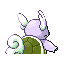Imagen posterior de Wartortle variocolor en Pokémon Esmeralda