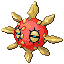Imagen de Solrock variocolor en Pokémon Rubí y Zafiro