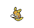 Icono de Raichu de Alola en Pokémon Espada y Pokémon Escudo