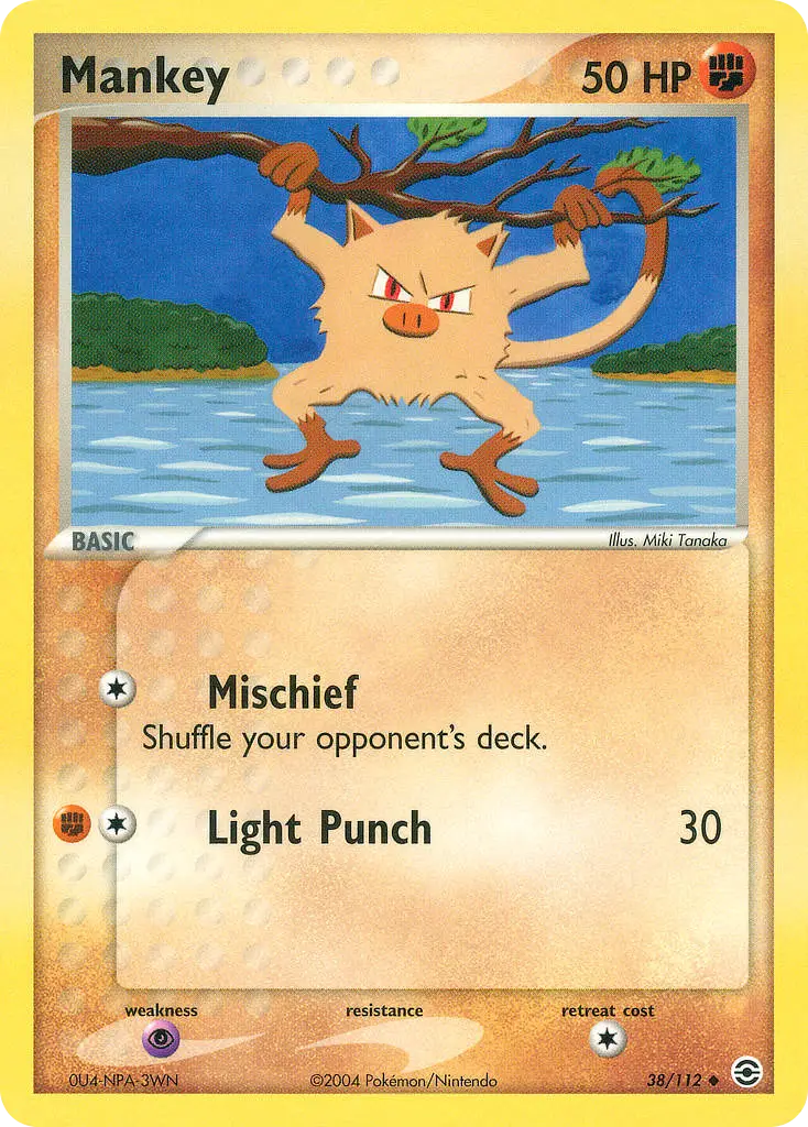 Mankey (FireRed & LeafGreen TCG) - WikiDex, la enciclopedia Pokémon