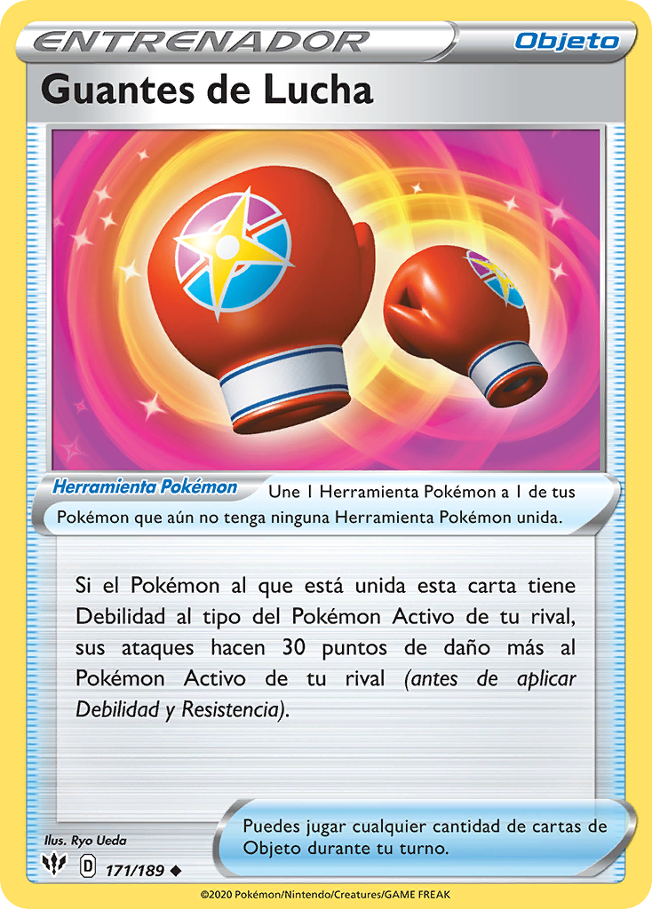 Guantes de Lucha (TCG) WikiDex, la enciclopedia Pokémon