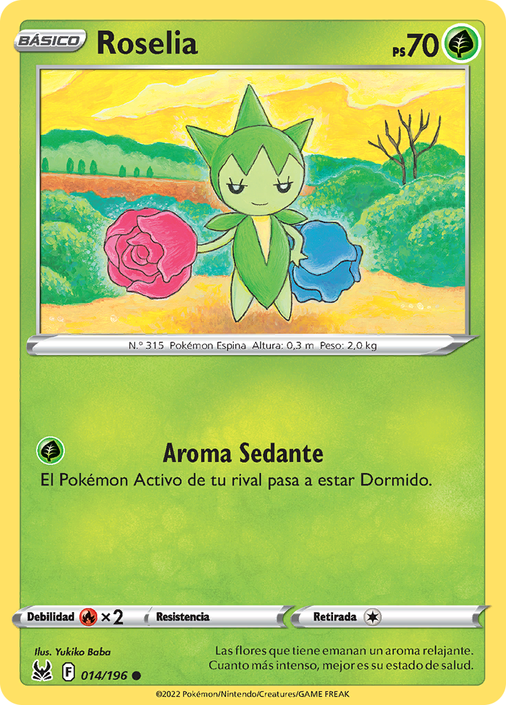 Roselia (Origen Perdido TCG) WikiDex, la