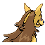 Imagen posterior de Mightyena variocolor en Pokémon Esmeralda