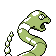 Imagen posterior de Ekans variocolor en Pokémon Cristal
