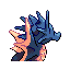 Imagen posterior de Seadra variocolor en Pokémon Esmeralda