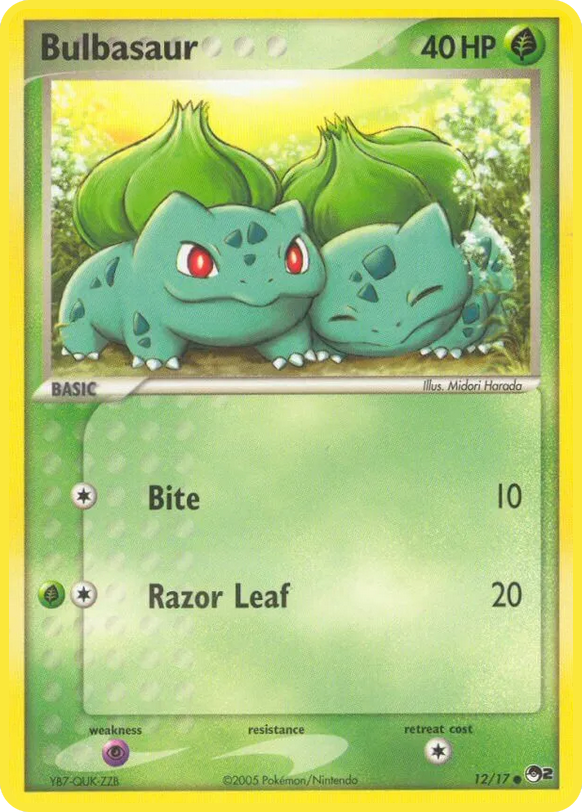 ArchivoBulbasaur (POP Series 2 TCG).png WikiDex, la enciclopedia Pokémon