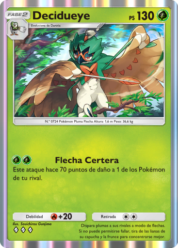Decidueye (Crisis Dimensional TCG Pocket) - WikiDex, la enciclopedia ...