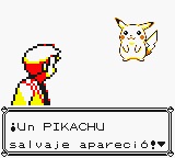 El profesor Oak capturando a Pikachu, que será entregado como Pokémon inicial al protagonista en Pokémon Amarillo.