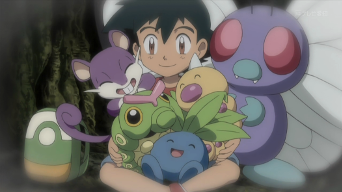 Archivo:EP924 Ash de pequeño con Pokémon.png