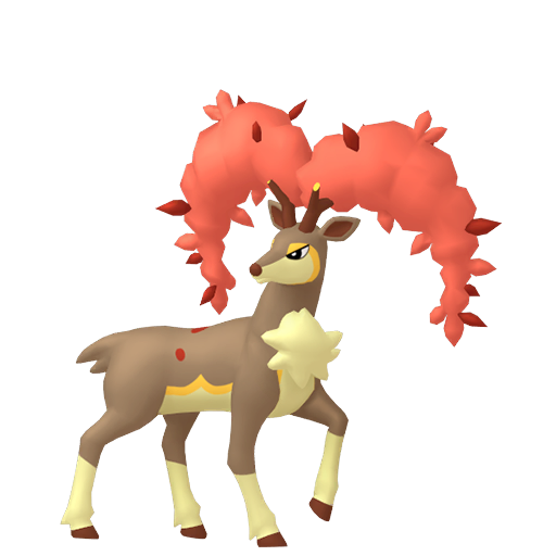 ArchivoSawsbuck otoño HOME.png WikiDex, la enciclopedia Pokémon