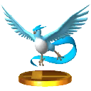 Trofeo de Articuno en SSB4 para Nintendo 3DS.