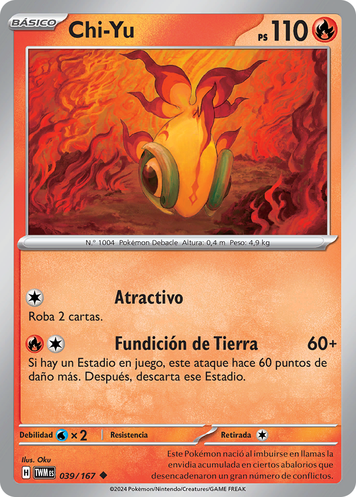 Chi-Yu (Mascarada Crepuscular TCG) - WikiDex, la enciclopedia Pokémon