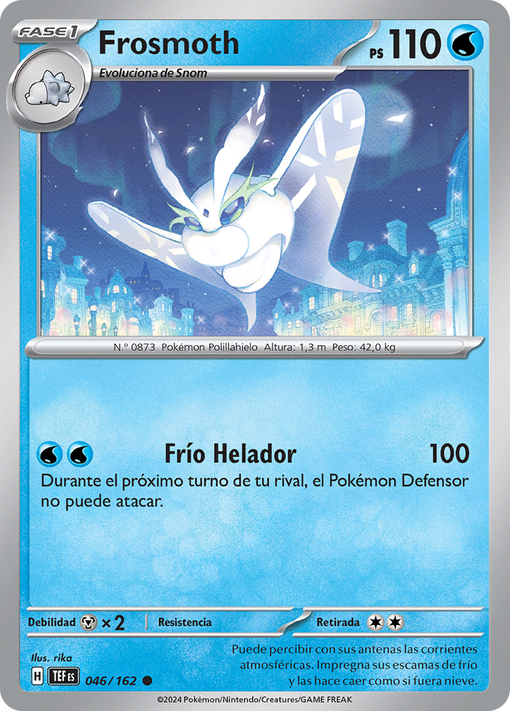 Frosmoth (Fuerzas Temporales TCG) - WikiDex, la enciclopedia Pokémon