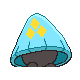 Imagen posterior de Snorunt variocolor en Pokémon Oro HeartGold y Pokémon Plata SoulSilver