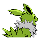 Imagen posterior de Jolteon variocolor en Pokémon Oro HeartGold y Pokémon Plata SoulSilver