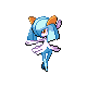 Imagen de Kirlia variocolor macho o hembra en Pokémon Diamante y Perla