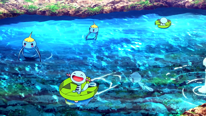 Archivo:P16 Pokémon en el río de las Colinas Pokémon.png