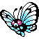 Imagen de Butterfree en Pokémon Plata