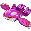 Imagen de Kyogre variocolor en Pokémon Rubí y Zafiro