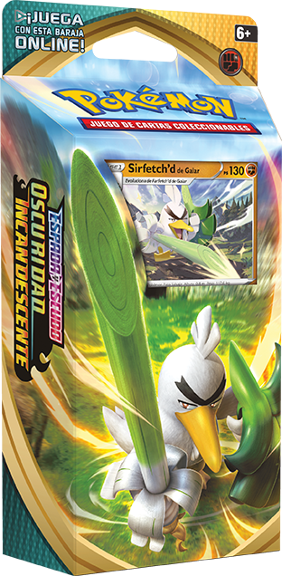 Carta Pokémon Farfetch´d De Galar Shiny Destinos Brilhante