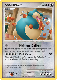 Snorlax (Rising Rivals 33 TCG) - WikiDex, la enciclopedia Pokémon