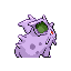 Imagen posterior de Nidoran hembra variocolor en Pokémon Rojo Fuego y Pokémon Verde Hoja