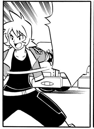 Jack Walker en el manga de la película.