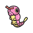 Archivo:Caterpie rosa icono HOME.png