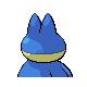 Imagen posterior de Munchlax variocolor en Pokémon Platino