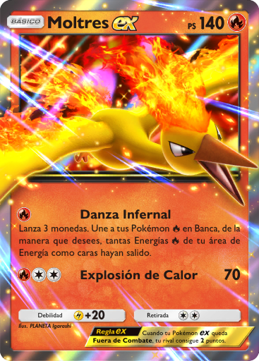 Versión Promo de la carta en las cartas Promo-A