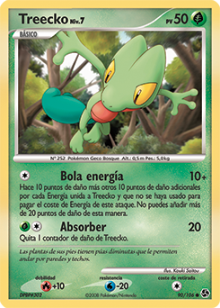 Treecko (Grandes Encuentros TCG) - WikiDex, la enciclopedia Pokémon