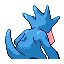 Imagen posterior de Golduck variocolor en Pokémon Esmeralda