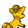 Imagen posterior de Vulpix variocolor en Pokémon Cristal
