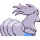 Imagen posterior de Ninetales variocolor en Pokémon Platino