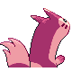 Imagen posterior de Furret variocolor en Pokémon Platino