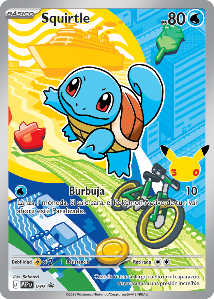 Squirtle (ME Promo 39 TCG) - WikiDex, la enciclopedia Pokémon
