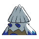 Imagen posterior de Snover variocolor macho en Pokémon Oro HeartGold y Pokémon Plata SoulSilver