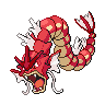 Imagen de Gyarados variocolor hembra en Pokémon Platino