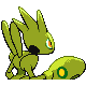 Imagen posterior de Scizor variocolor macho en Pokémon Oro HeartGold y Pokémon Plata SoulSilver