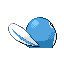 Imagen posterior de Poliwag variocolor en Pokémon Rojo Fuego y Pokémon Verde Hoja