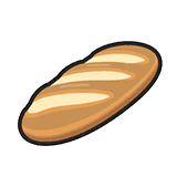 Ilustración de Barra de pan