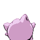 Imagen posterior de Jigglypuff variocolor en Pokémon Oro HeartGold y Pokémon Plata SoulSilver