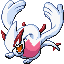 Imagen de Lugia variocolor en Pokémon Rubí y Zafiro