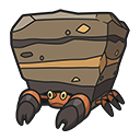 Icono de Crustle en Pokémon HOME