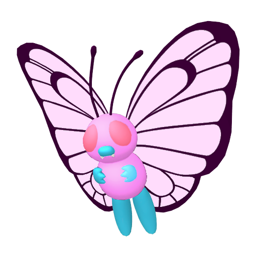 Archivo:Butterfree rosa HOME.png