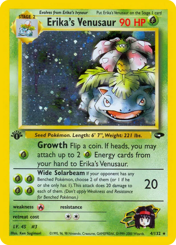 Erika's Venusaur (Gym Challenge TCG) - WikiDex, la enciclopedia