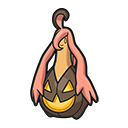 Icono de Gourgeist tamaño normal en Pokémon HOME
